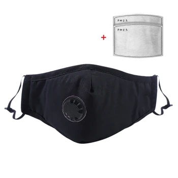 Reusable Cotton Mouth Mask Anti-Dust Mask With Filter Portable Effective protection 2 Gasket 
Reusable Cotton Mouth Mask Anti-Dust Mask With Filter Portable Effective protection 2 Gasket