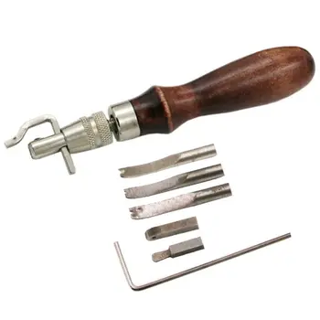 7Pcs/Set Leather Punch Tools Adjustable DIY Crafts Cutting Edging Stitching Groover Kit Gouge Accessories
7Pcs/Set Leather Punch Tools Adjustable DIY Crafts Cutting Edging Stitching Groover Kit Gouge Accessories
