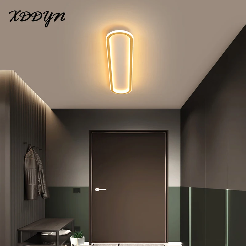 

XDDYN Modern LED Ceiling Lights acrylic and PVC lampshade for corridor light aisle light cloakroom Ceiling Lamps fixtures