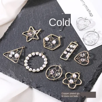 18K Gold Plated Rectangular Hexagonal Flower Pendant Earrings Ear Stud DIY Handmade Material Package Ear Stud Accessories
18K Gold Plated Rectangular Hexagonal Flower Pendant Earrings Ear Stud DIY Handmade Material Package Ear Stud Accessories