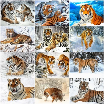 AZQSD Painting By Numbers On Canvas Tiger Unframe DIY Acrylic Paint Abstract Art Coloring By Numbers Animal Unique Gift
AZQSD Painting By Numbers On Canvas Tiger Unframe DIY Acrylic Paint Abstract Art Coloring By Numbers Animal Unique Gift