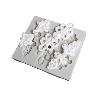 minsunbak China Knot Silicone Mold Cheongsam Button Fondant Mold Chocolate Gumpaste Baking Tool Sugarcraft
minsunbak China Knot Silicone Mold Cheongsam Button Fondant Mold Chocolate Gumpaste Baking Tool Sugarcraft