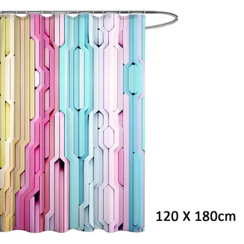 Bathroom Decor Separate Colorful Screen Waterproof Fabric Polyester Anti Mildew With Hooks Shower Curtain Easy Install Hotel
Bathroom Decor Separate Colorful Screen Waterproof Fabric Polyester Anti Mildew With Hooks Shower Curtain Easy Install Hotel