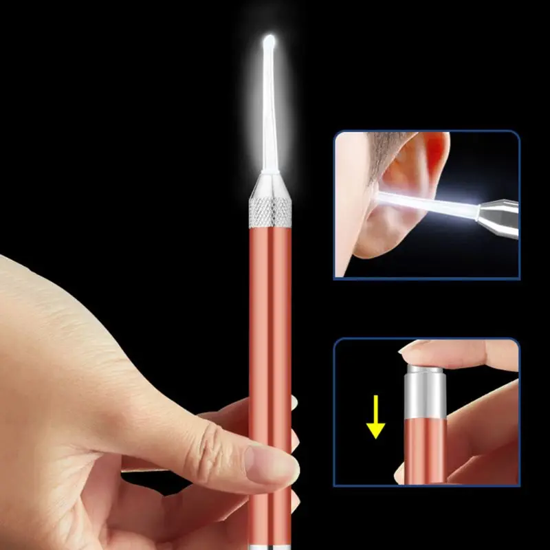 Ear Cleaner And Wax Removal Tweezer With LED Flashlight Ear Cleaner And Wax Removal Tweezer With LED Flashlight