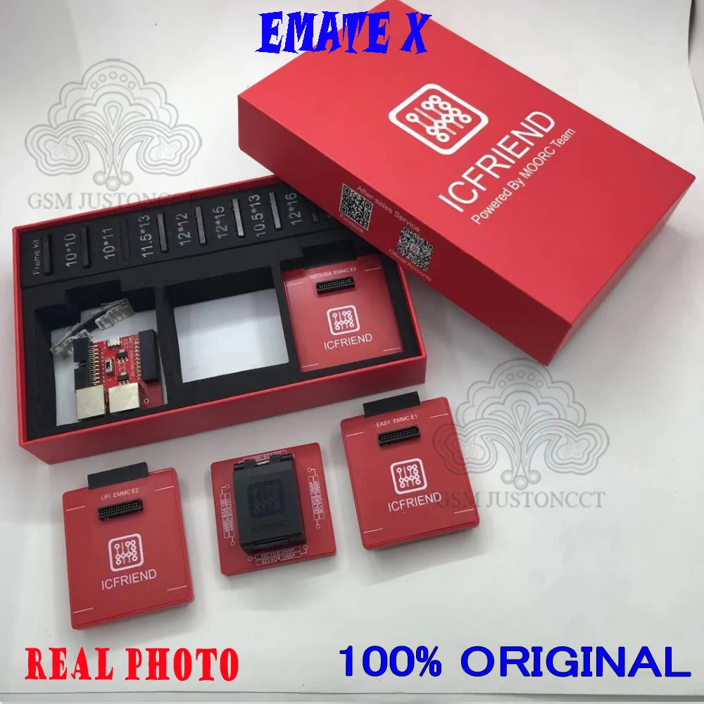 Gsmjustoncct 2022 MOORC icfriend / emate x E MATE PRO BOX EMMC BGA 13 в 1 поддержка 100 136 | Мобильные телефоны и