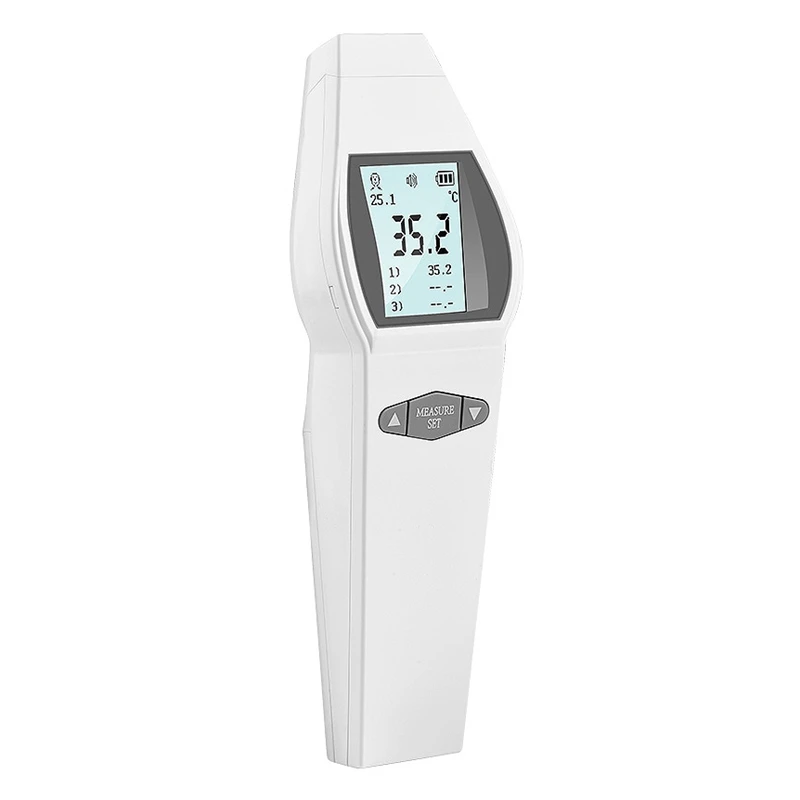 X8 Infrared Thermometer Infant Temperature Measurement Fast and Accurate Infrared Household Non Contact White Thermometer
X8 Infrared Thermometer Infant Temperature Measurement Fast and Accurate Infrared Household Non Contact White Thermometer