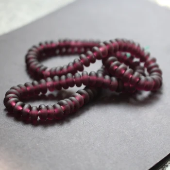 30Pieces /lot 8mm*4mm Glass lampwork beads Space Beads Abacus Shape Purple color for jewelry &DIY 
30Pieces /lot 8mm*4mm Glass lampwork beads Space Beads Abacus Shape Purple color for jewelry &DIY