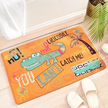 Cartoon Door Mat Bath Mat Anti-Slip Doormat Absorb Water Floor Mat Carpet Cute Crocodile Entrance Mat Bathroom Hallway Mats
Cartoon Door Mat Bath Mat Anti-Slip Doormat Absorb Water Floor Mat Carpet Cute Crocodile Entrance Mat Bathroom Hallway Mats
