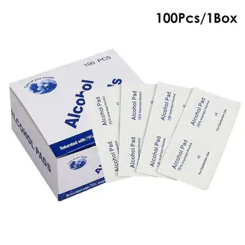 100Pcs Disposable Alcohol Cotton Pads Tablets Wounds Disinfection Wipes Cleanser of wounds during outdoor travel or camping. 
100Pcs Disposable Alcohol Cotton Pads Tablets Wounds Disinfection Wipes Cleanser of wounds during outdoor travel or camping.