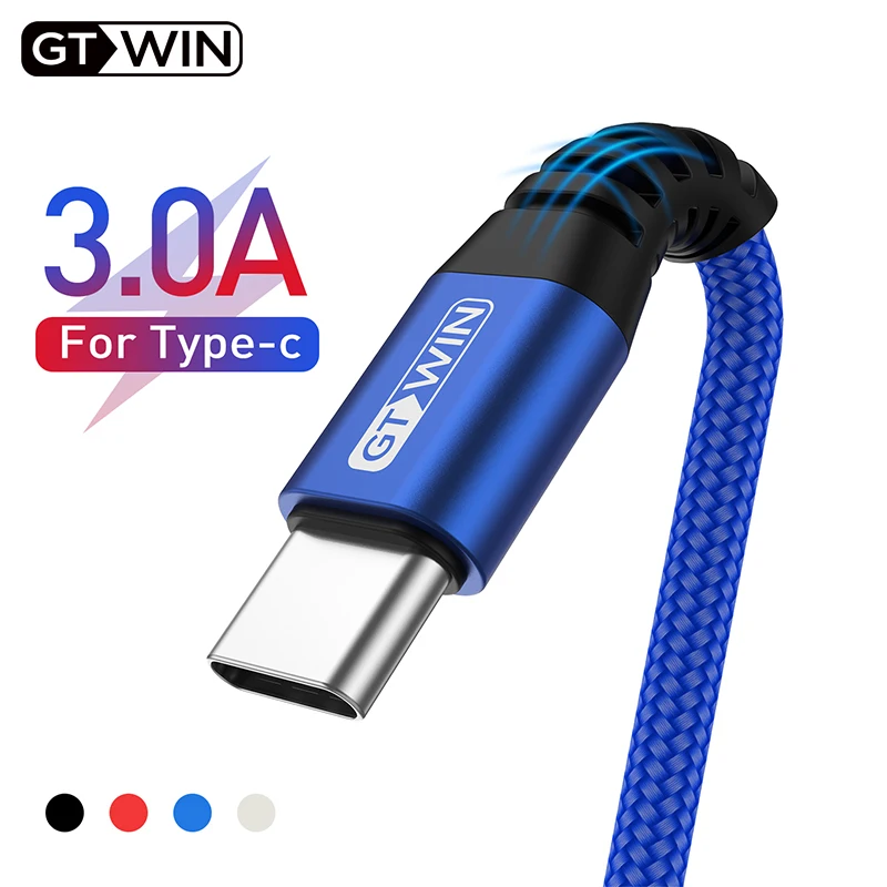 GTWIN 3A Quick Charge 3.0 USB Type C Cable For Samsung S8 S9 S10 0.25M 1M 2M Fast Charging For Xiaomi Redmi Note 7 8 USB C Crod
GTWIN 3A Quick Charge 3.0 USB Type C Cable For Samsung S8 S9 S10 0.25M 1M 2M Fast Charging For Xiaomi Redmi Note 7 8 USB C Crod