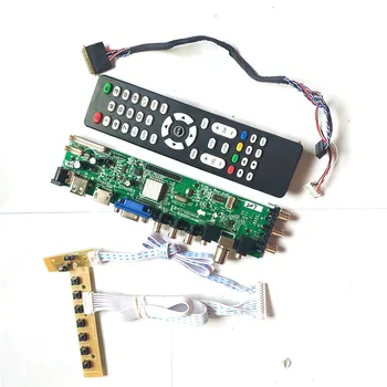 

For N133B6-L01/L02/L04/L23/L24/L25/L26 LVDS HDMI VGA USB AV TV 3663 40-Pin DVB digital 1366*768 panel LCD Controller board Kit