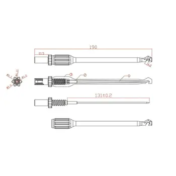 2 Automotive Test Lead Kit Power Probe Clip Hook 4mm Banana Tool Puncture Wire Multimeter Test Stick
2 Automotive Test Lead Kit Power Probe Clip Hook 4mm Banana Tool Puncture Wire Multimeter Test Stick