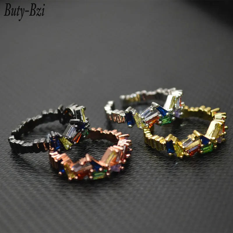 New Arrival Paved Iridescent CZ Beads Plating Metal Romantic Fragments Rings Length Adjustable Party Jewelry Gift
New Arrival Paved Iridescent CZ Beads Plating Metal Romantic Fragments Rings Length Adjustable Party Jewelry Gift