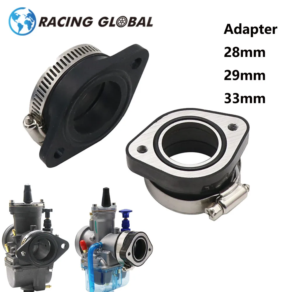 ALCON-Rubber Adapter Inlet Intake Pipe Fit PWK21 24 26 28 30 32 34 PE28/30 TM32/34 Motorcycle Carburetor 3 sizes Available
ALCON-Rubber Adapter Inlet Intake Pipe Fit PWK21 24 26 28 30 32 34 PE28/30 TM32/34 Motorcycle Carburetor 3 sizes Available