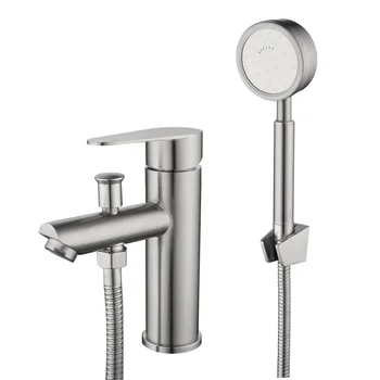 Sus 304 Washbasin Hot And Cold Faucet Multi-function Basin Mixer , G1/2 Multi-function Interface Tap shower set Bidet set
Sus 304 Washbasin Hot And Cold Faucet Multi-function Basin Mixer , G1/2 Multi-function Interface Tap shower set Bidet set