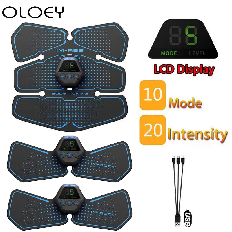 ABS Abdominal Muscle Sticker Blue Dot Exercise EMS Training Belt Muscle Stimulator Slimming Abdomen Home Gym Fitness Equipment
ABS Abdominal Muscle Sticker Blue Dot Exercise EMS Training Belt Muscle Stimulator Slimming Abdomen Home Gym Fitness Equipment