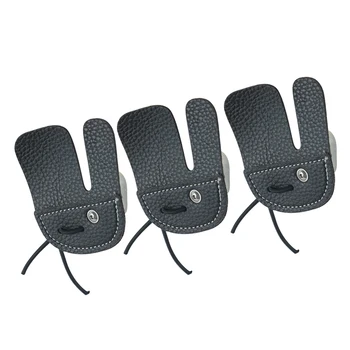 3pcs Archery Finger Tab Hunting Tabs Finger Saver Protect Guard for Recurve Bow Right Handed
3pcs Archery Finger Tab Hunting Tabs Finger Saver Protect Guard for Recurve Bow Right Handed