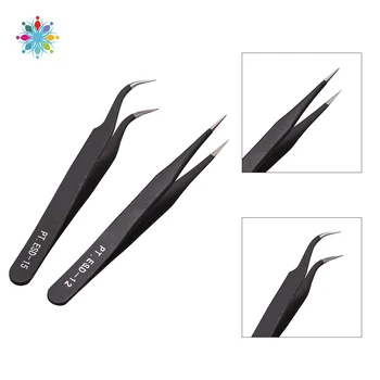 2Pcs/Set Nail Clips Stainless Steel Nail Art Tweezers Rhinestones Gem Decor Nail Clamps Anti-static Manicure Tool
2Pcs/Set Nail Clips Stainless Steel Nail Art Tweezers Rhinestones Gem Decor Nail Clamps Anti-static Manicure Tool