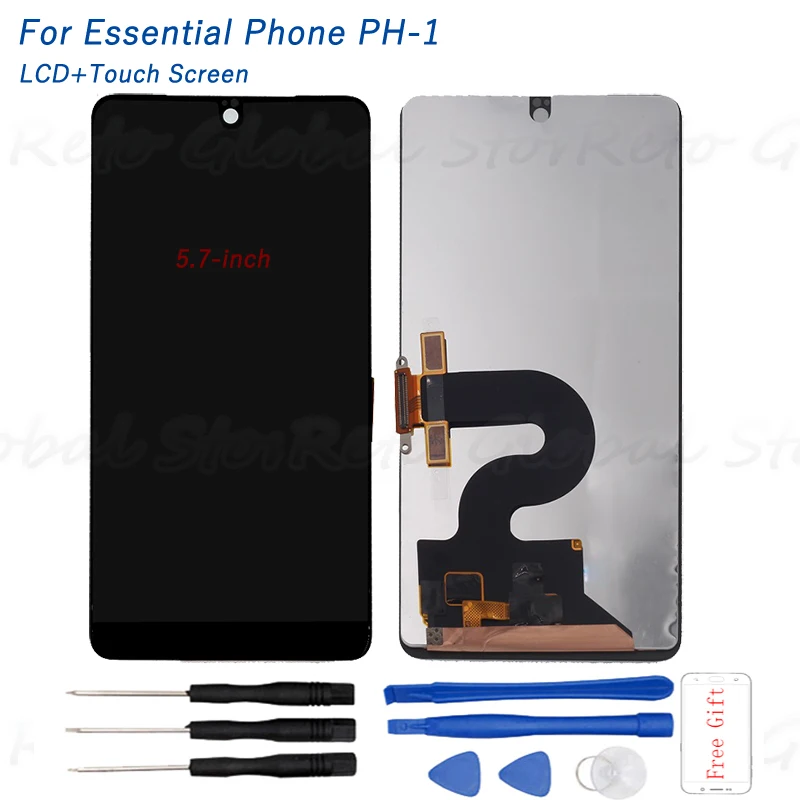 

5.7" High Quality For Essential Phone PH-1 LCD Display touch screen digitizer replacement For Essential phone ph-1 repair parts