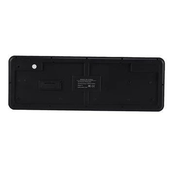 Optical Wireless Cute Keyboard K68 Optical Wireless Keyboard and Mouse USB Receiver Kit for PC Computer Black
Optical Wireless Cute Keyboard K68 Optical Wireless Keyboard and Mouse USB Receiver Kit for PC Computer Black