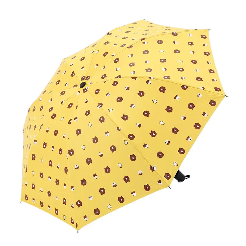 Bear Umbrella Vinyl Sun-resistant Parasol Hipster Students Folding Umbrella Wholesale Customizable Advertising Umbrella Gift Umb
Bear Umbrella Vinyl Sun-resistant Parasol Hipster Students Folding Umbrella Wholesale Customizable Advertising Umbrella Gift Umb