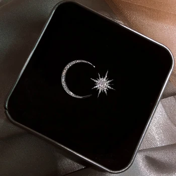 Newest Fshipn Silver Shiny Star Moon Asymmetric Stud Earring For Lady Party Jewelry Clothing Accessories
Newest Fshipn Silver Shiny Star Moon Asymmetric Stud Earring For Lady Party Jewelry Clothing Accessories