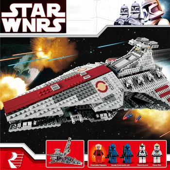 05042 Compatible With 8039 Star Venator Set Republic Attack Cruiser Model Wars Building Block Bricks Birthday Gifts toys 180013
05042 Compatible With 8039 Star Venator Set Republic Attack Cruiser Model Wars Building Block Bricks Birthday Gifts toys 180013