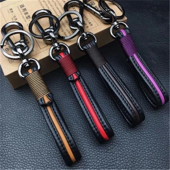 PU Leather Car Keychain Universal Waist Hanging Keyrings Anti-lost Car Keychains Pendant Auto Interior Decoration
PU Leather Car Keychain Universal Waist Hanging Keyrings Anti-lost Car Keychains Pendant Auto Interior Decoration