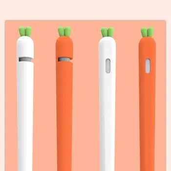 Cute carrot Soft Silicone Pencil Cases For iPad Tablet Touch Pen Stylus Protective Sleeve Cover Anti-lost For Apple Pencil Cases 
Cute carrot Soft Silicone Pencil Cases For iPad Tablet Touch Pen Stylus Protective Sleeve Cover Anti-lost For Apple Pencil Cases