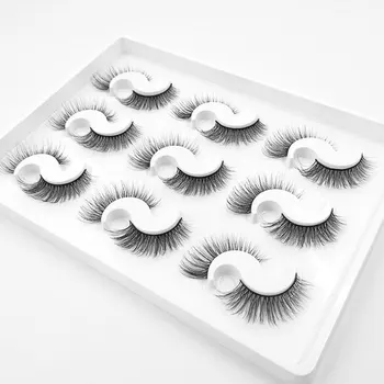 NEW 9 pairs 3D Mink Lashes Natural False Eyelashes Dramatic Volume Fake Lashes Makeup Eyelash Extension Silk Eyelashes
NEW 9 pairs 3D Mink Lashes Natural False Eyelashes Dramatic Volume Fake Lashes Makeup Eyelash Extension Silk Eyelashes