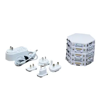 Quantum Lamp Led Hex Light Modular Touch Sensor Light Night Light Magnetic Hexagon Creative Decorative Wall Lamp
Quantum Lamp Led Hex Light Modular Touch Sensor Light Night Light Magnetic Hexagon Creative Decorative Wall Lamp