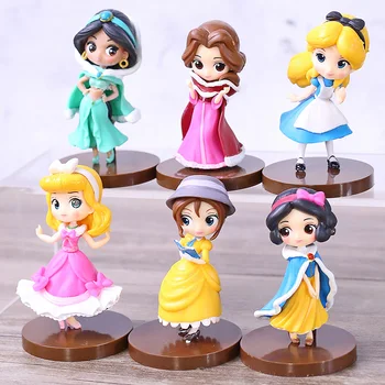 6pcs/lot Q Posket Princess Action Figure Story Jessie Snow White Belle Merida Sleeping Beauty Model Toys
6pcs/lot Q Posket Princess Action Figure Story Jessie Snow White Belle Merida Sleeping Beauty Model Toys