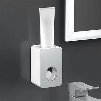 Automatic Toothpaste Dispenser Wall Mount Stand Toothpaste Squeezers Wall Suction Toothpaste Squeezer Bathroom Accessories
Automatic Toothpaste Dispenser Wall Mount Stand Toothpaste Squeezers Wall Suction Toothpaste Squeezer Bathroom Accessories