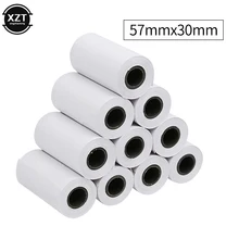 1 Roll 57x30mm Thermal Printing Paper Photo Paper for Mini Pocket Photo Printer Cash Register Paper Hand Account Printing Paper
1 Roll 57x30mm Thermal Printing Paper Photo Paper for Mini Pocket Photo Printer Cash Register Paper Hand Account Printing Paper