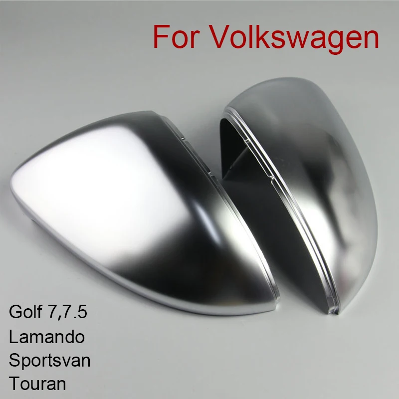 Error Free chrome side mirror cover shell cap for Volkswagen Golf 7 7.5 MK7/MK6 Lamando Sportsvan Touran L | Автомобили и