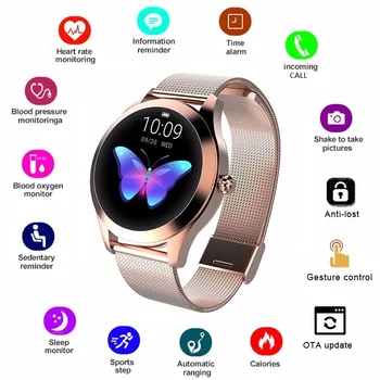 IP68 Waterproof Smart Watch Women Lovely Bracelet Heart Rate Monitor Sleep Monitoring Smartwatch Connect For IOS Android reloj
IP68 Waterproof Smart Watch Women Lovely Bracelet Heart Rate Monitor Sleep Monitoring Smartwatch Connect For IOS Android reloj