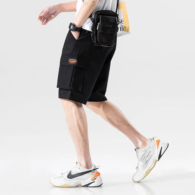 Mens Multi Pockets Baggy Cargo Shorts Summer Casual Knee Length Elastic Waist Short Pants Trousers Harajuku Streetwear
Mens Multi Pockets Baggy Cargo Shorts Summer Casual Knee Length Elastic Waist Short Pants Trousers Harajuku Streetwear