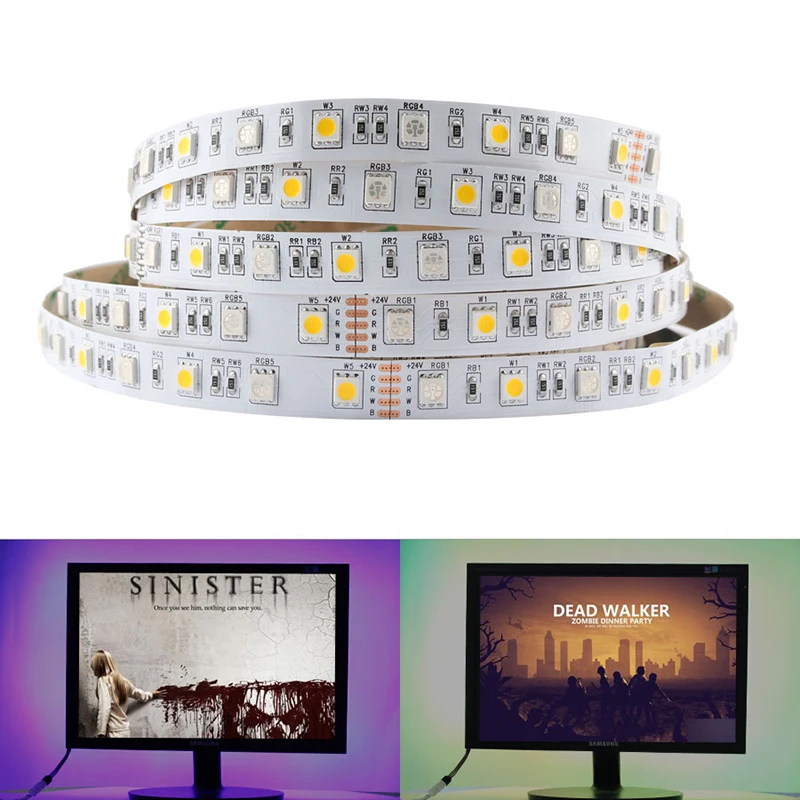 DC 12V 24V RGB LED Strip Light Tape 5050 Waterproof 5M Flexible LED RGB Strip Lighting SMD 5050 RGBW RGBWW Strip TV Backlight
DC 12V 24V RGB LED Strip Light Tape 5050 Waterproof 5M Flexible LED RGB Strip Lighting SMD 5050 RGBW RGBWW Strip TV Backlight