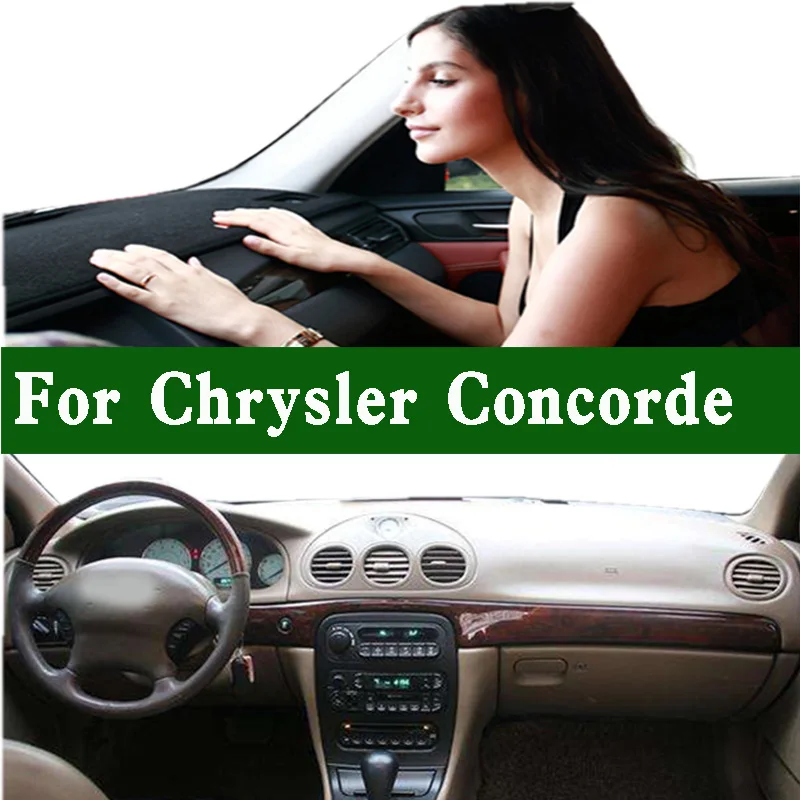 For Chrysler Concorde LHS 300M LR LX Supercharged V6 24V Dashmat Dashboard Cover Pad Dash Mat Carpet Suede Leather Ornaments
For Chrysler Concorde LHS 300M LR LX Supercharged V6 24V Dashmat Dashboard Cover Pad Dash Mat Carpet Suede Leather Ornaments