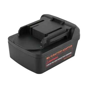 Battery Conversion Adapter for Milwaukee M18 for Makita 18V Drill Li-Ion Power Tools 
Battery Conversion Adapter for Milwaukee M18 for Makita 18V Drill Li-Ion Power Tools