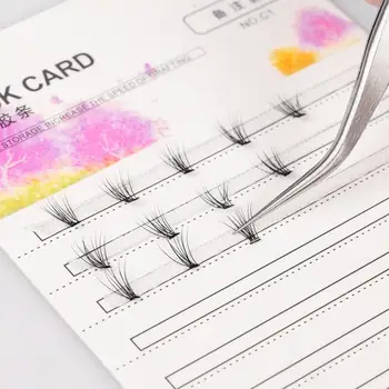 10Pcs Grafted Premade Fans Volume Eyelash Extension Storage Card Lash Sticky Strip Tape False Eyelashes Grafting Blossom Stick
10Pcs Grafted Premade Fans Volume Eyelash Extension Storage Card Lash Sticky Strip Tape False Eyelashes Grafting Blossom Stick