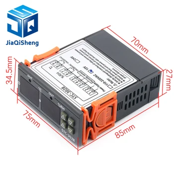 Digital Thermostat Hygrostat Temperature Humidity Controller AC 110V-220V DC12V Regulator Heating Cooling Control STC-3028
Digital Thermostat Hygrostat Temperature Humidity Controller AC 110V-220V DC12V Regulator Heating Cooling Control STC-3028