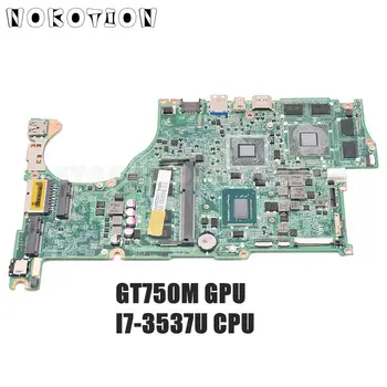 

NOKOTION For Acer aspire V5-572 V5-572G laptop motherboard NBMAL11002 NB.MAL11.002 DA0ZQKMB8E0 SR0XG I7-3537U CPU GT750M GPU