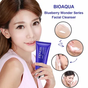 Blueberry Facial Cleanser Deep Cleansing Shrink Pores Acne Treatments Face Cleaner Moisturizing Oil Control Rich Foam Skin Care
Blueberry Facial Cleanser Deep Cleansing Shrink Pores Acne Treatments Face Cleaner Moisturizing Oil Control Rich Foam Skin Care