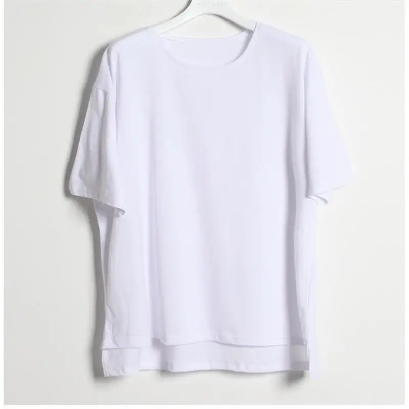 Men's Short Sleeve T-Shirt Summer New Personality Before Short After Long Pure Color Leisure Loose Large Size Short Sleeve
Men's Short Sleeve T-Shirt Summer New Personality Before Short After Long Pure Color Leisure Loose Large Size Short Sleeve
