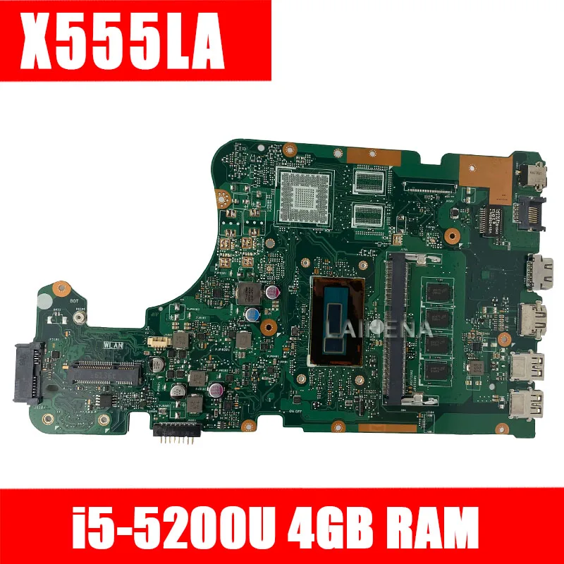X555LA Motherboard For ASUS X555LP X555LD X555LJ X555LB X555LF laptop Motherboard X555LAB Mainboard test 100% OK I5-5200U 4G-RAM
X555LA Motherboard For ASUS X555LP X555LD X555LJ X555LB X555LF laptop Motherboard X555LAB Mainboard test 100% OK I5-5200U 4G-RAM