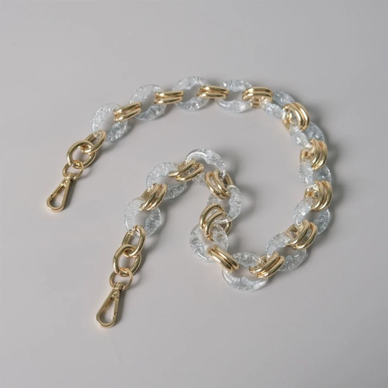 066F Resin Chain Replacement Strap Purses Handle Acrylic Chains Straps for Evening Clutch DIY Handbag Accessory Decoration
066F Resin Chain Replacement Strap Purses Handle Acrylic Chains Straps for Evening Clutch DIY Handbag Accessory Decoration