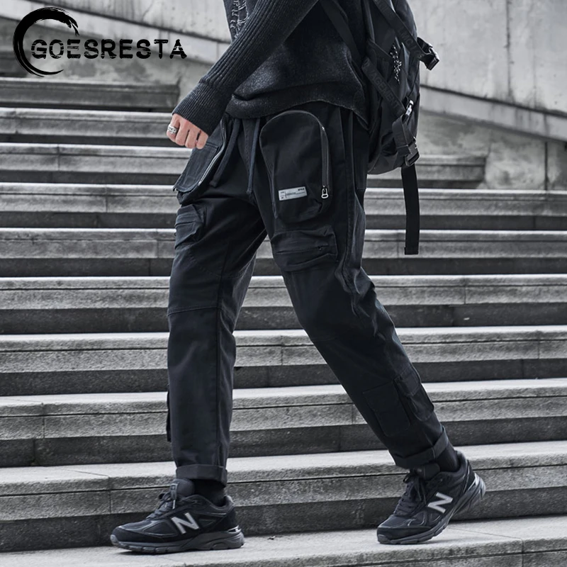 GOESRESTA Hip Hop Streetwear Cargo Pants Men Joggers Sweatpants Casual Harem Trousers Harajuku Autumn Men Pants Brand Clothing
GOESRESTA Hip Hop Streetwear Cargo Pants Men Joggers Sweatpants Casual Harem Trousers Harajuku Autumn Men Pants Brand Clothing