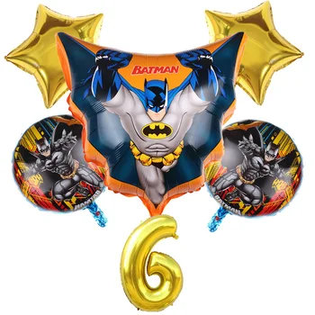 6pcs Super Hero Avengers Batman Foil Helium Balloon Children Birthday Party Ballon Decorations 30Inch Number Balloon Baby Toys
6pcs Super Hero Avengers Batman Foil Helium Balloon Children Birthday Party Ballon Decorations 30Inch Number Balloon Baby Toys