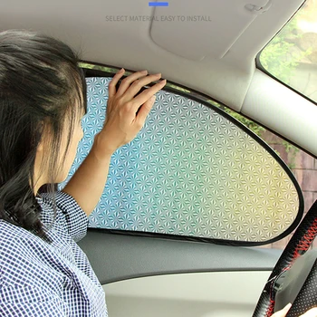 2Pcs Sun shade Replacement Car Universal Side Window Sun Shade Block Static Cling Visor
2Pcs Sun shade Replacement Car Universal Side Window Sun Shade Block Static Cling Visor